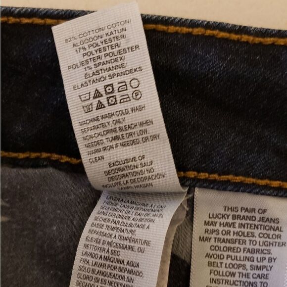 Lucky brand Lolita Boot Jeans size 8 Pre-owned - Picture 5 of 7